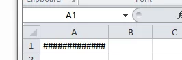 Excel For SEO - Appendix 1 - 4 - ######## error
