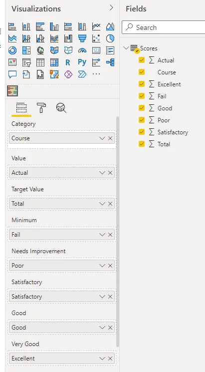 adding qualitative bands from your dataset to the appropriate field to edit your visual