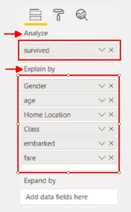 Expand by option