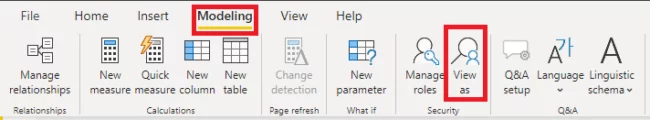 screenshot showing how to see if the role is active