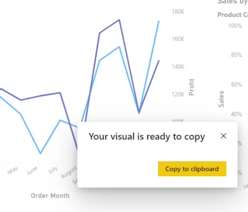 screenshot shows Copy to clipboard option