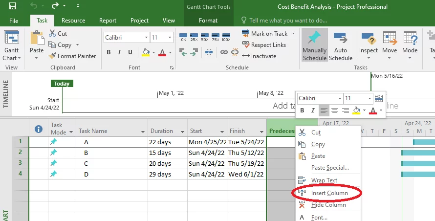 payback period