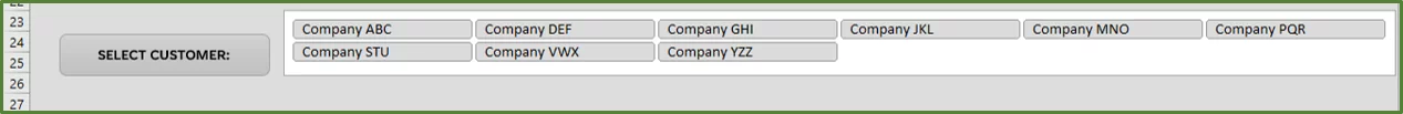 Screenshot showing the rounded rectangle and the Slicer aligned by the bottoms.