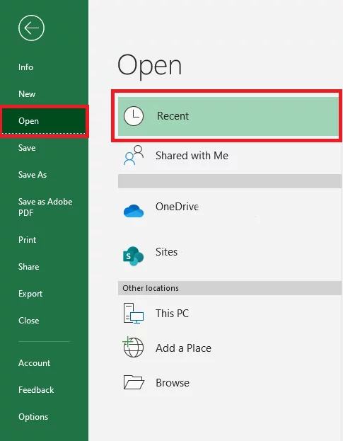 The Open option