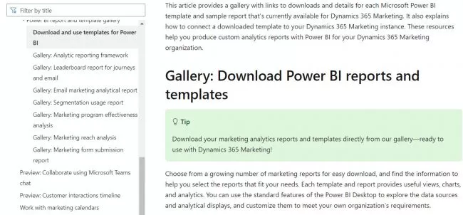 downloading your marketing analytics reports and template