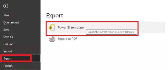 prompted for the template description in a dialogue box