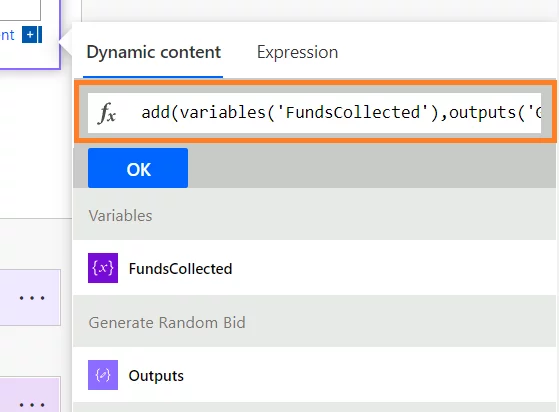 The formula - Generate_Random_Bid