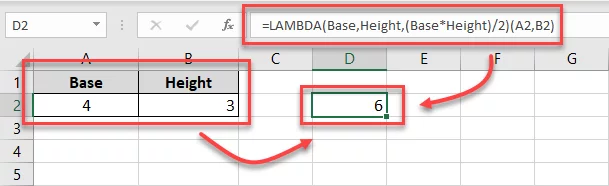 Testing the TAREA function