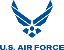 The logo for the US Air Force, one of Acuity Training's repeat customers