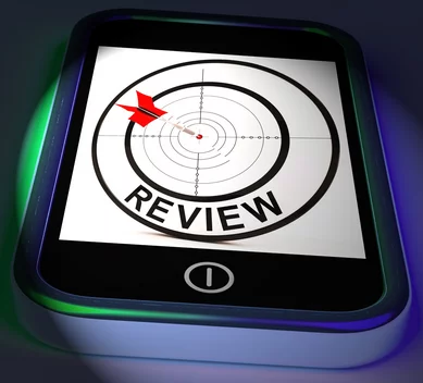 Review stock image