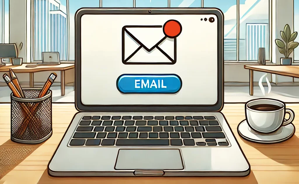 Email cartoon