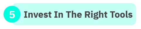 Section title image in light teal that reads
