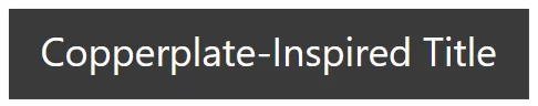 A block with a background image and text pulled from a custom HTML script